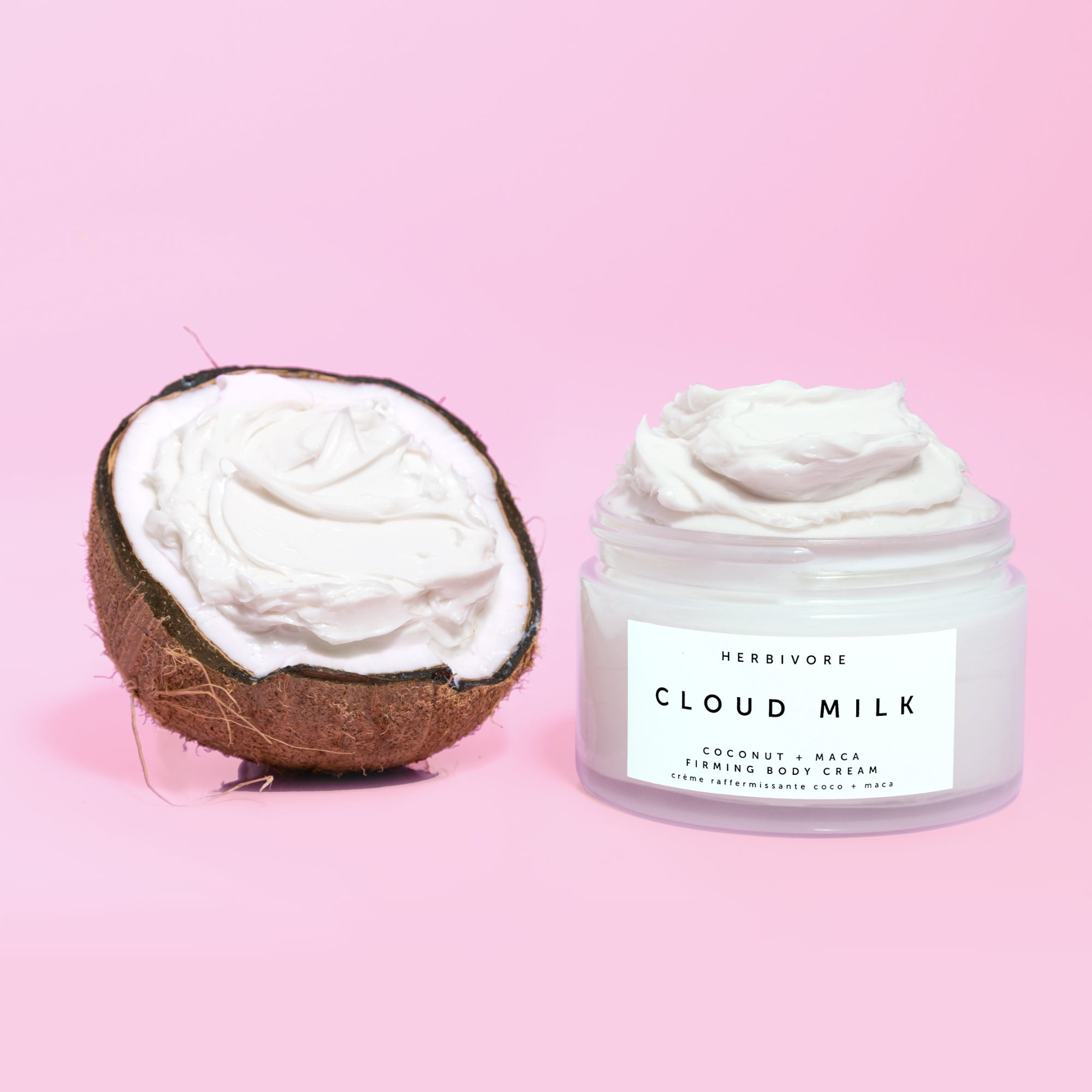 Herbivore Cloud Milk Coconut + Maca Firming Body Cream at Socialite Beauty Canada