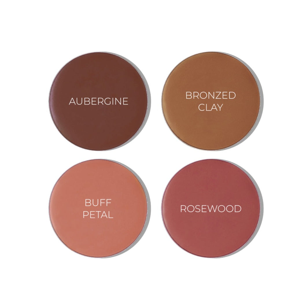 Fitglow Beauty Buffed Glow Multi-Use Ceramide Cream Lip + Cheek Palette at Socialite Beauty Canada