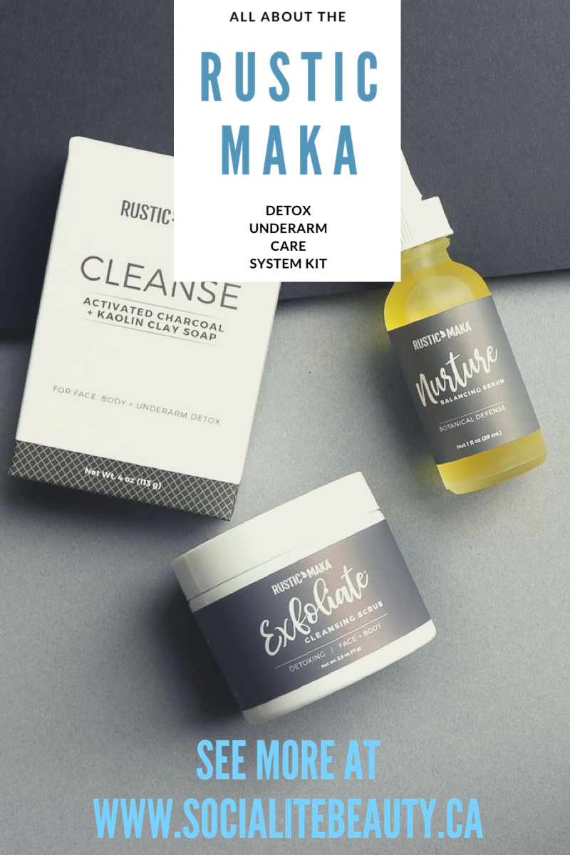 Rustic Maka Detox Underarm Care System Kit