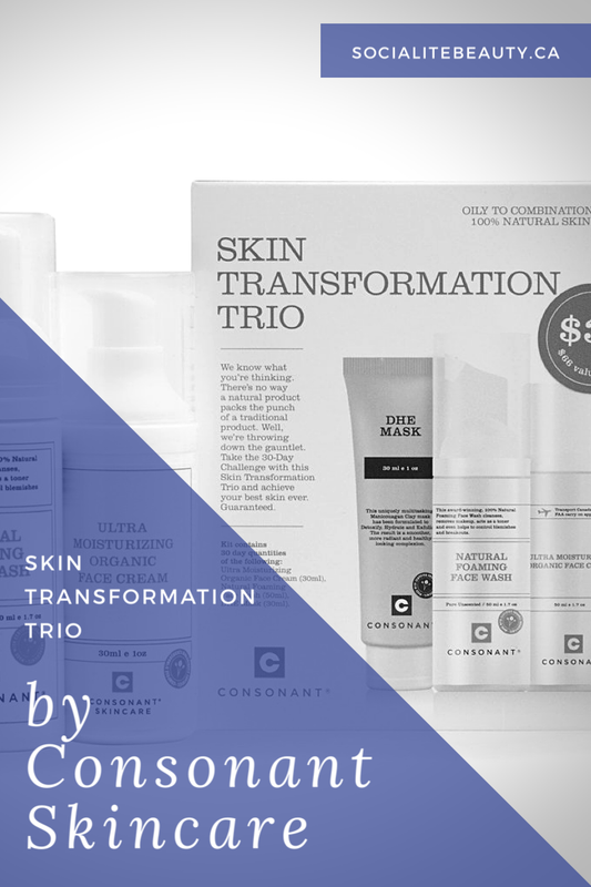 Consonant Skincare Skin Transformation Trio