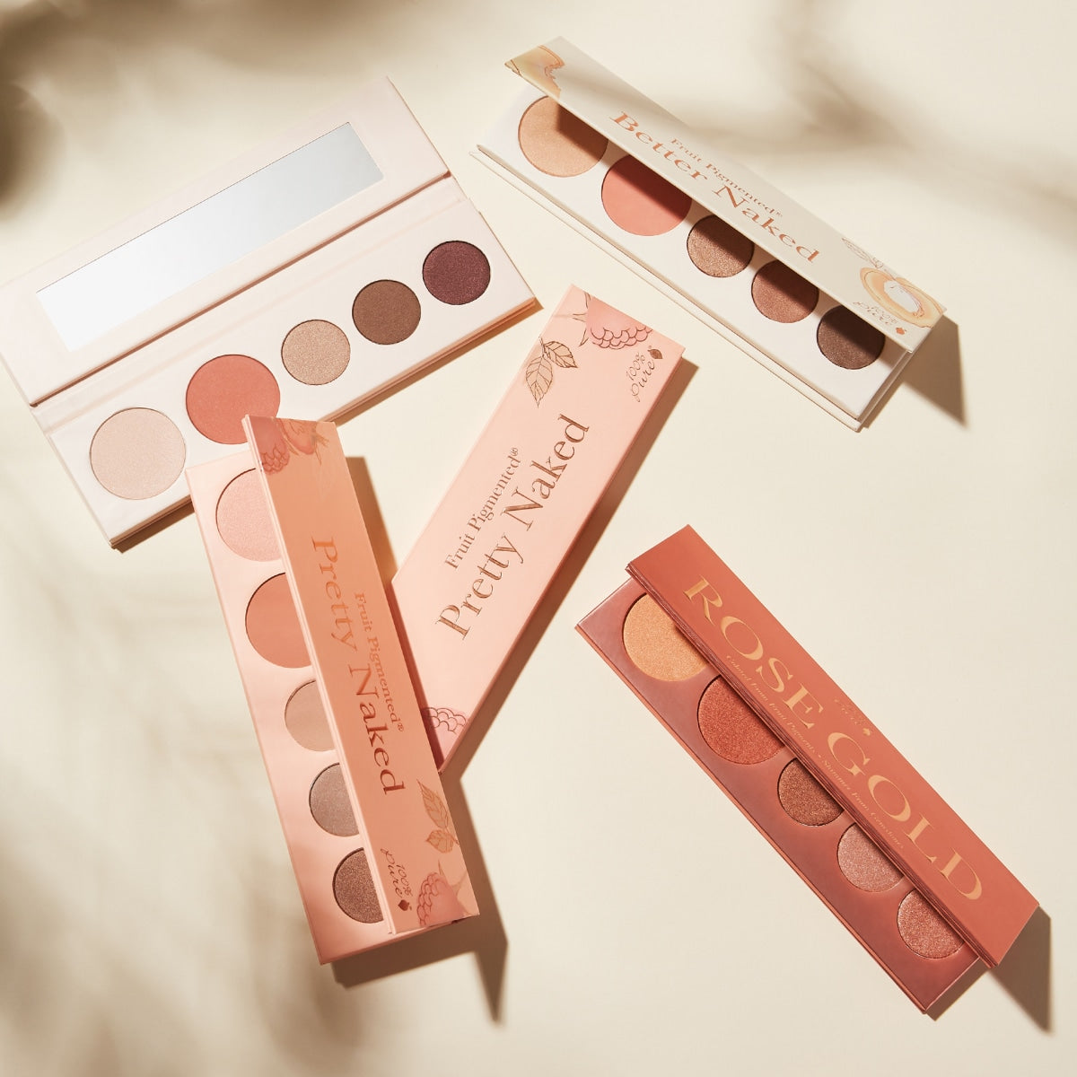 100% PURE® Fruit Pigmented® Rose Gold Palette at Socialite Beauty Canada