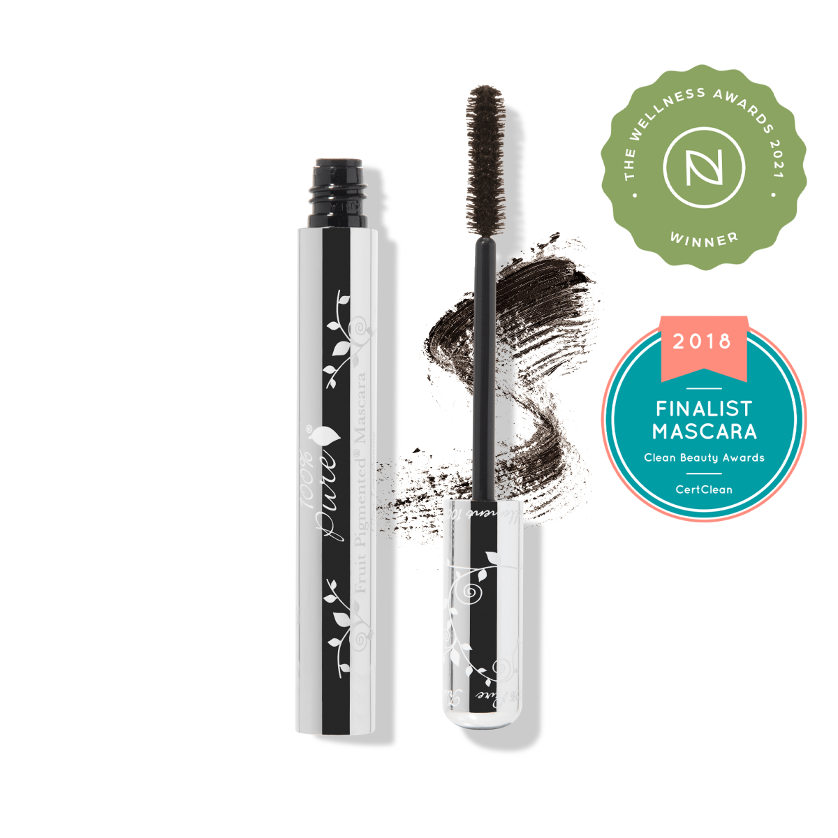 100% PURE® Fruit Pigmented® Ultra Lengthening Mascara, Dark Chocolate