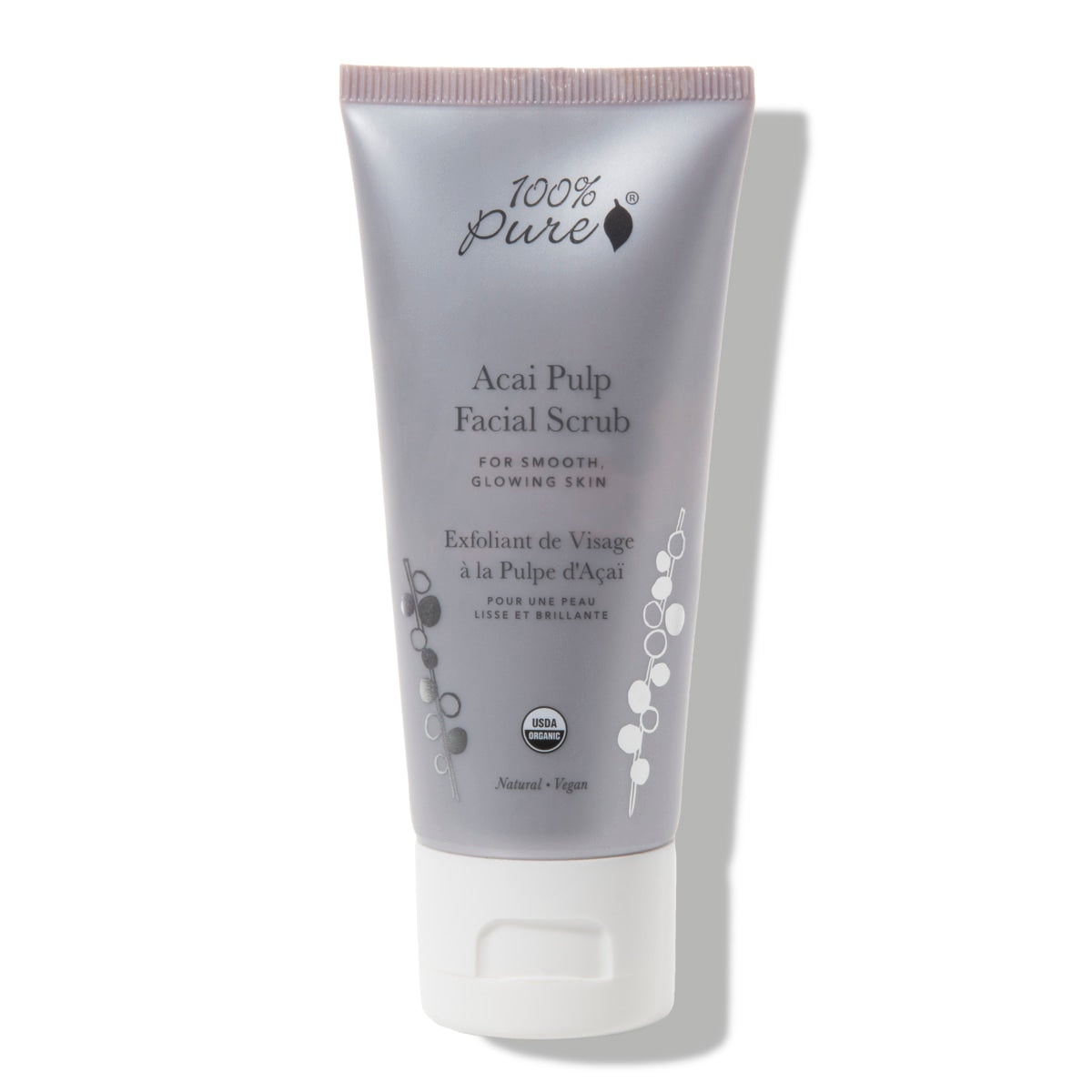 100% PURE® Acai Pulp Facial Scrub at Socialite Beauty Canada