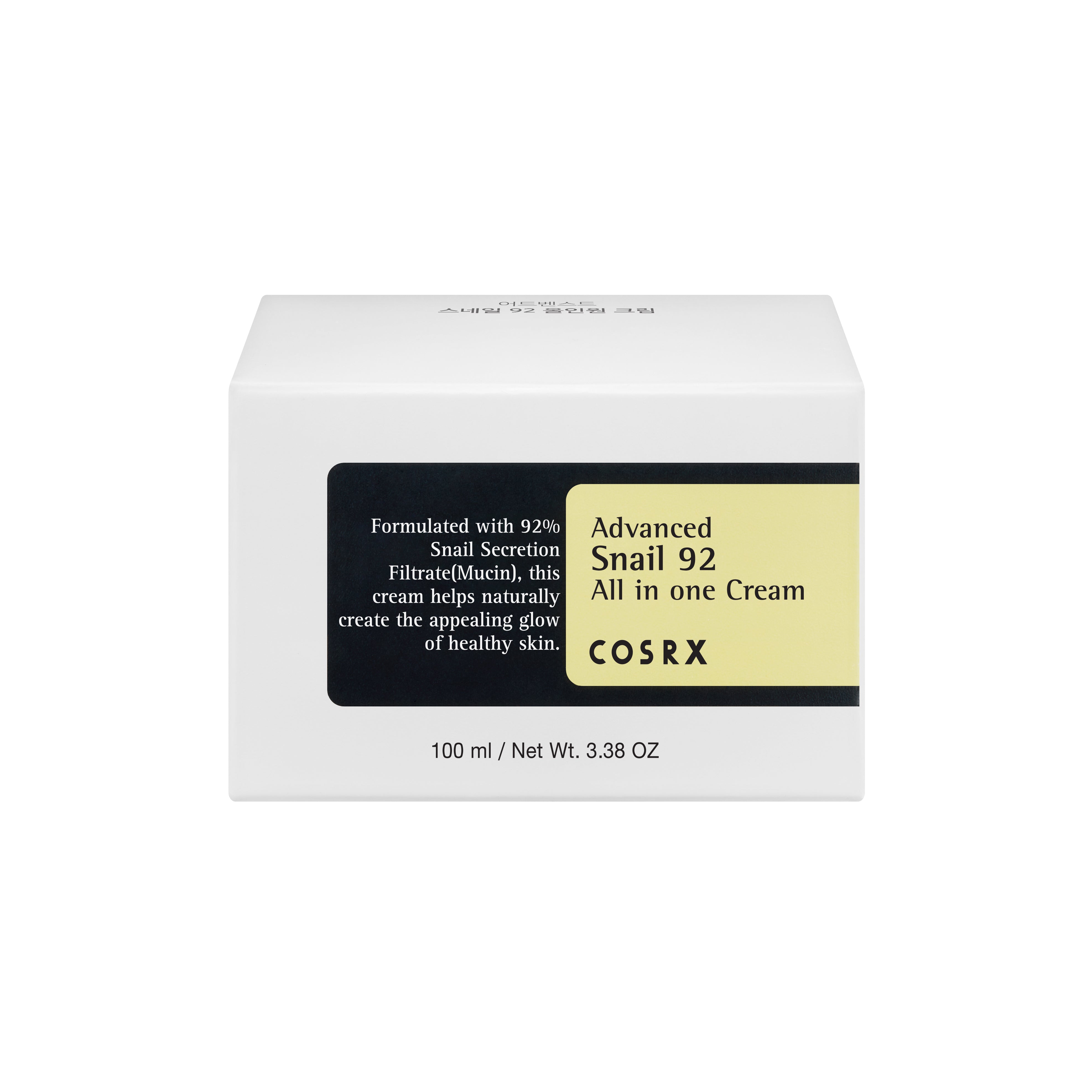 COSRX Advanced Snail 92 All in one Cream at Socialite Beauty Canada