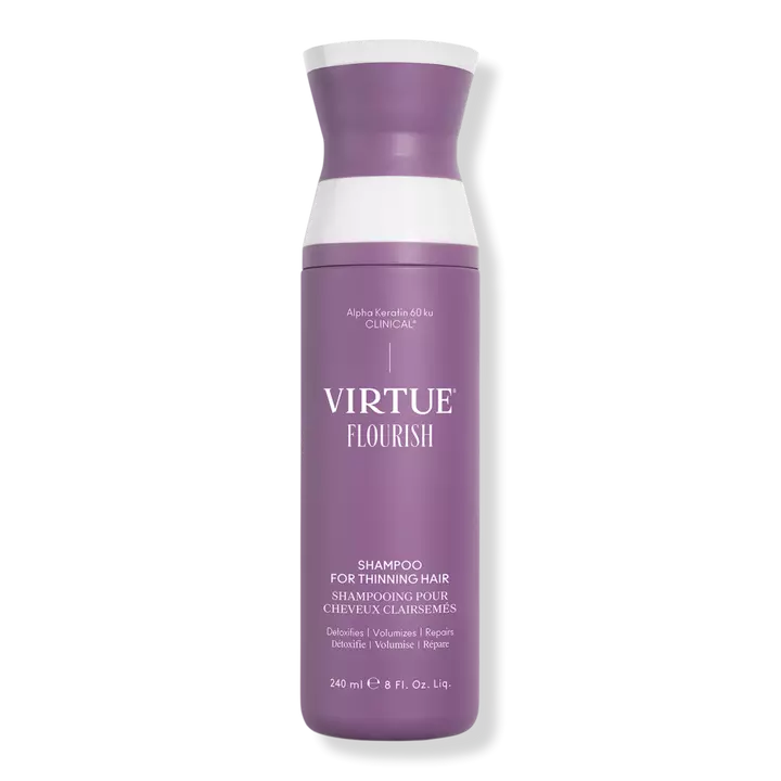 Virtue® Flourish® Volumizing Keratin Shampoo for Thinning Hair, 8 oz / 240 ml