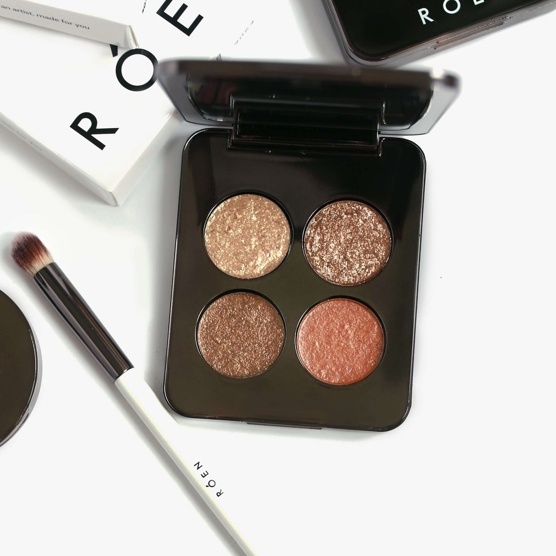 RÓEN Beauty 75° Warm Eye Shadow Palette at Socialite Beauty Canada