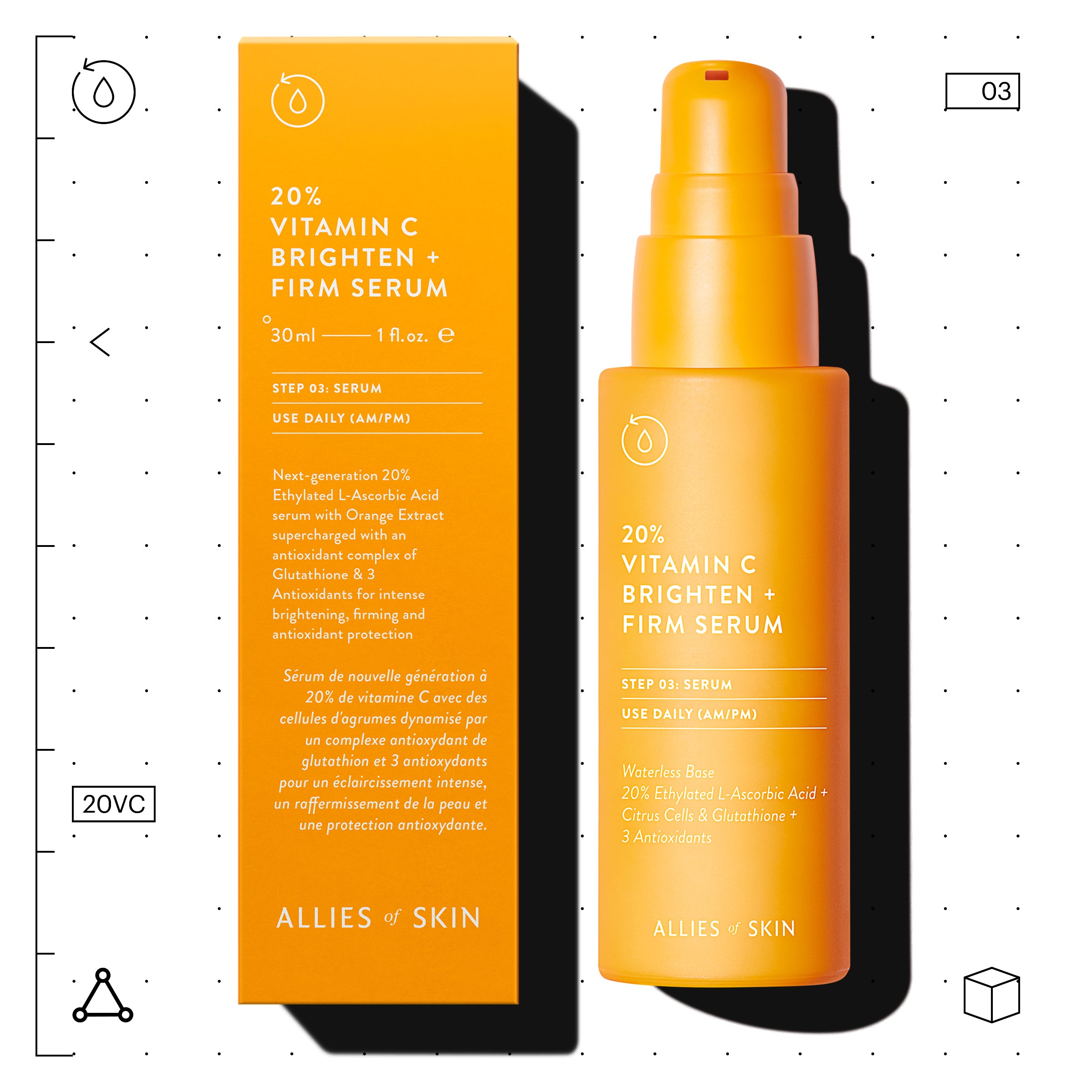 20% Vitamin C Brighten + Firm Serum