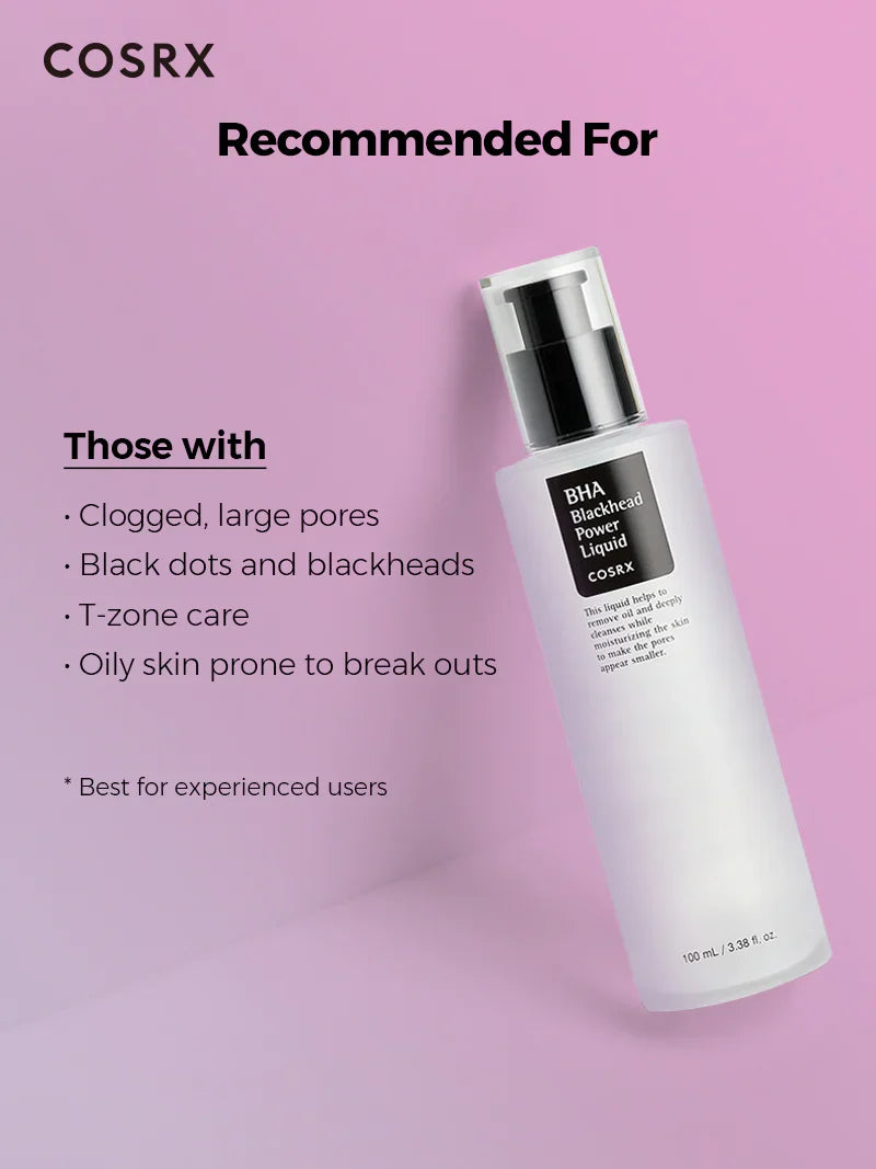 COSRX BHA Blackhead Power Liquid at Socialite Beauty Canada