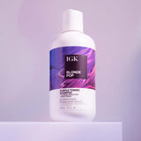 IGK Hair Blonde Pop - Purple Toning Shampoo at Socialite Beauty Canada