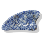 Blue Sodalite Crystal Contour Gua Sha