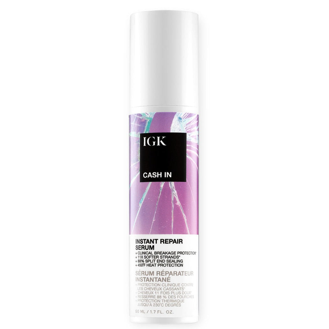 IGK Hair Cash In - Instant Repair Serum at Socialite Beauty Canada