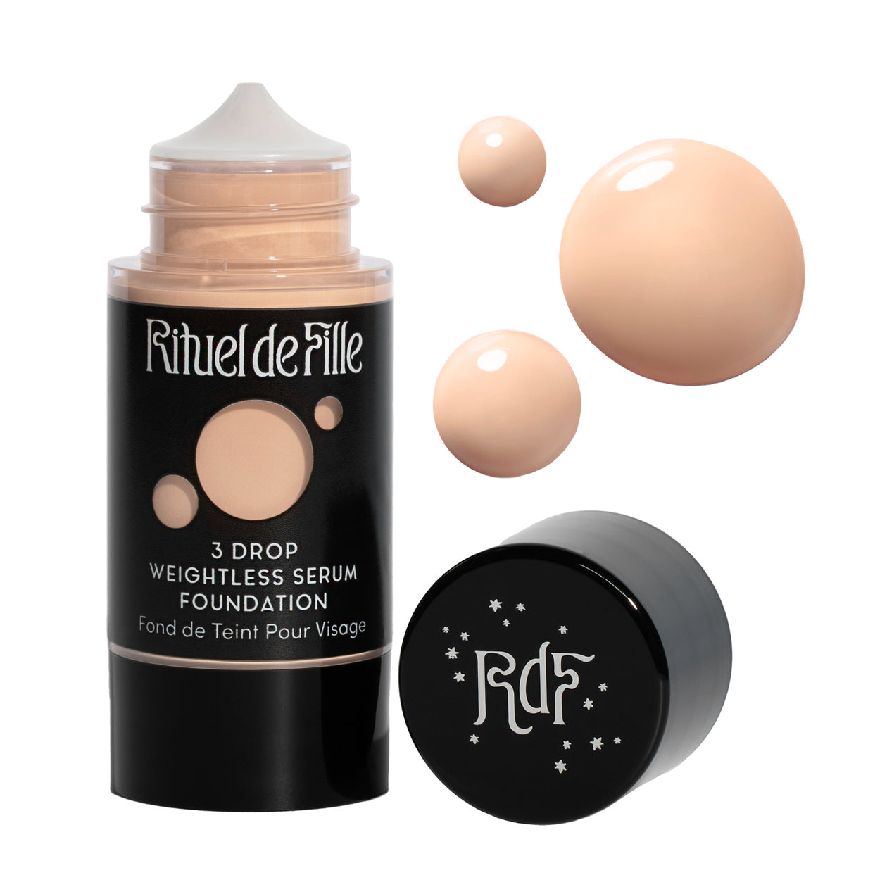 Rituel de Fille 3 Drop Weightless Serum Foundation, Potion #120