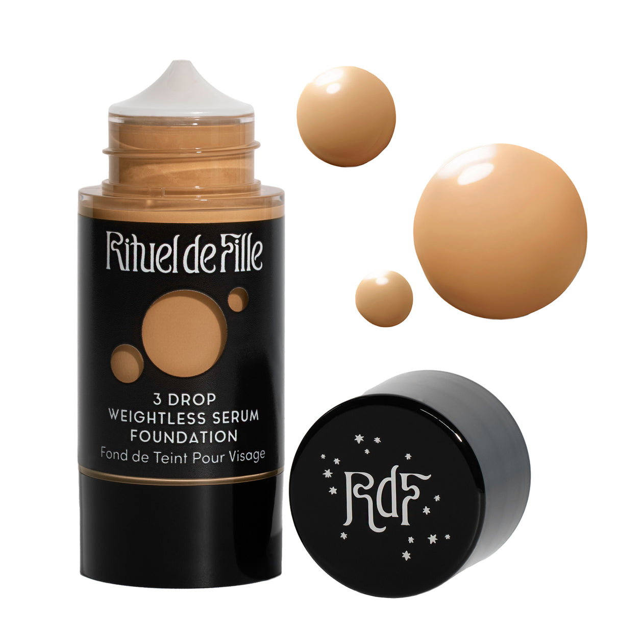 Rituel de Fille 3 Drop Weightless Serum Foundation, Potion #150