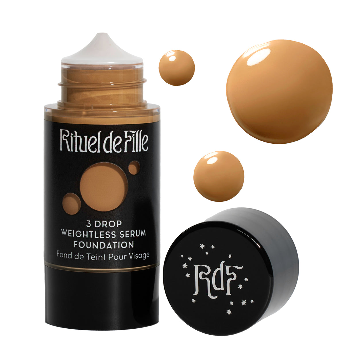 Rituel de Fille 3 Drop Weightless Serum Foundation, Potion #165