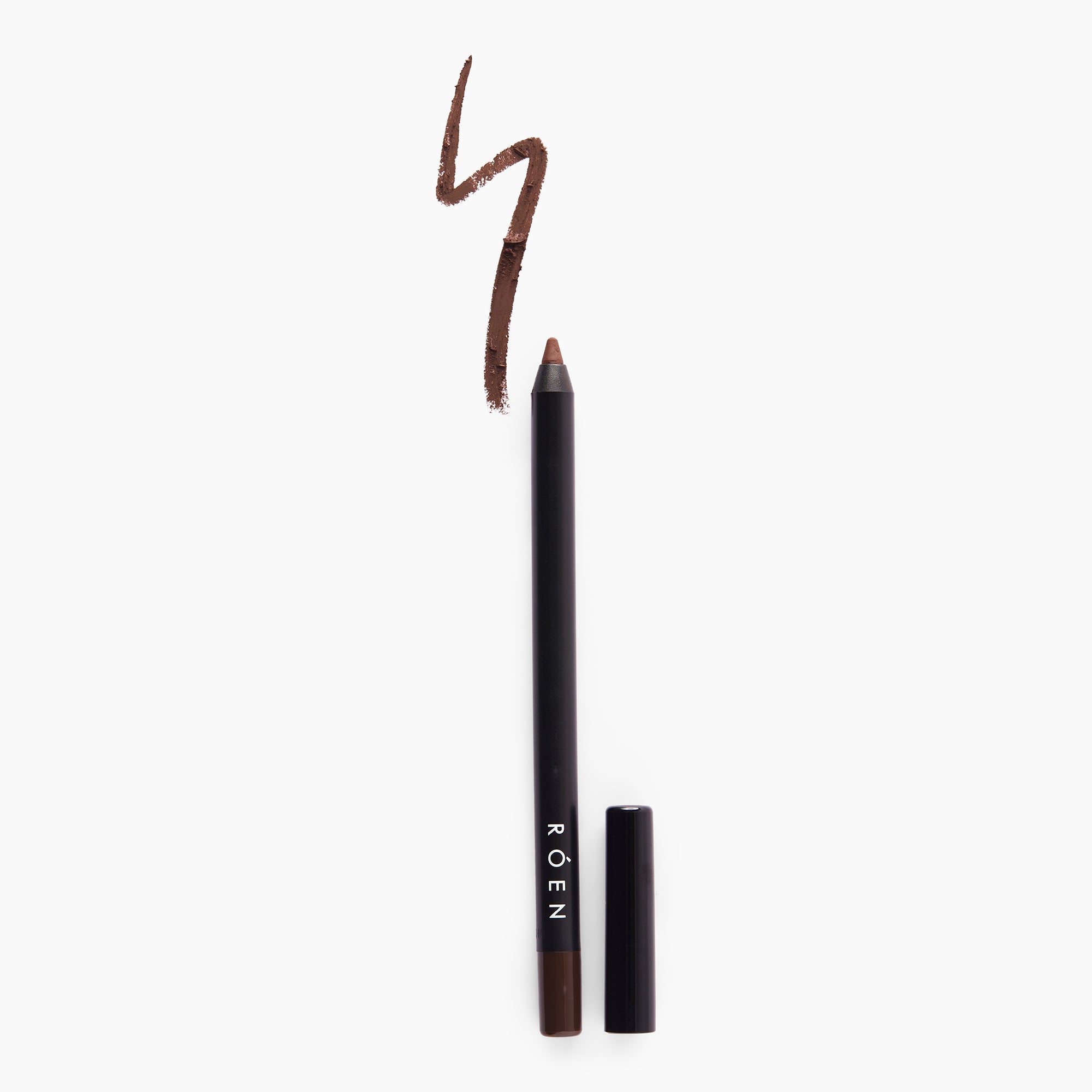 RÓEN Beauty Eyeline Define Eyeliner Pencil, Matte Deep Brown