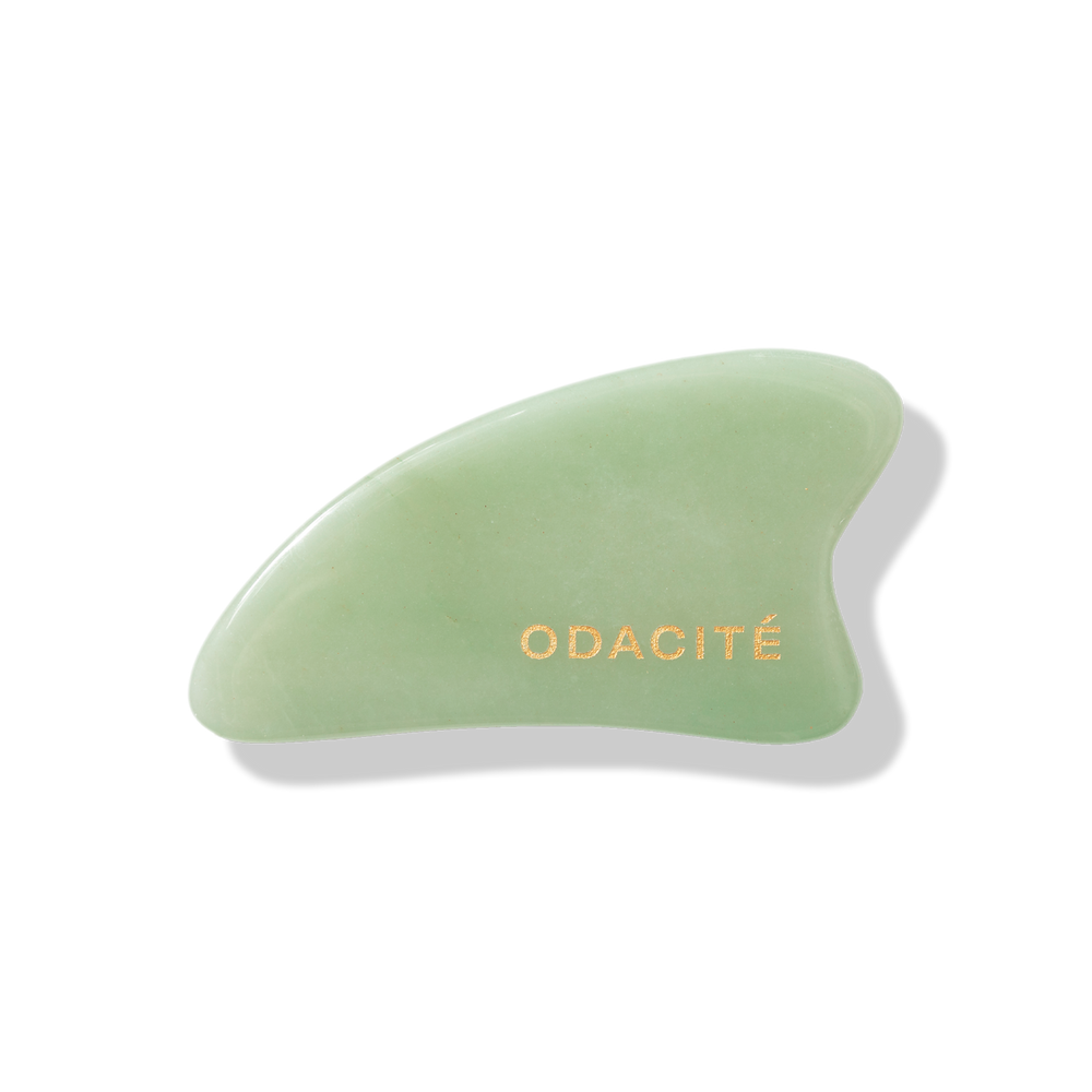 Green Aventurine Crystal Contour Gua Sha