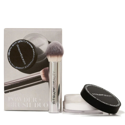 Bamboo Hyaluronic Loose Setting Powder + Brush Duo