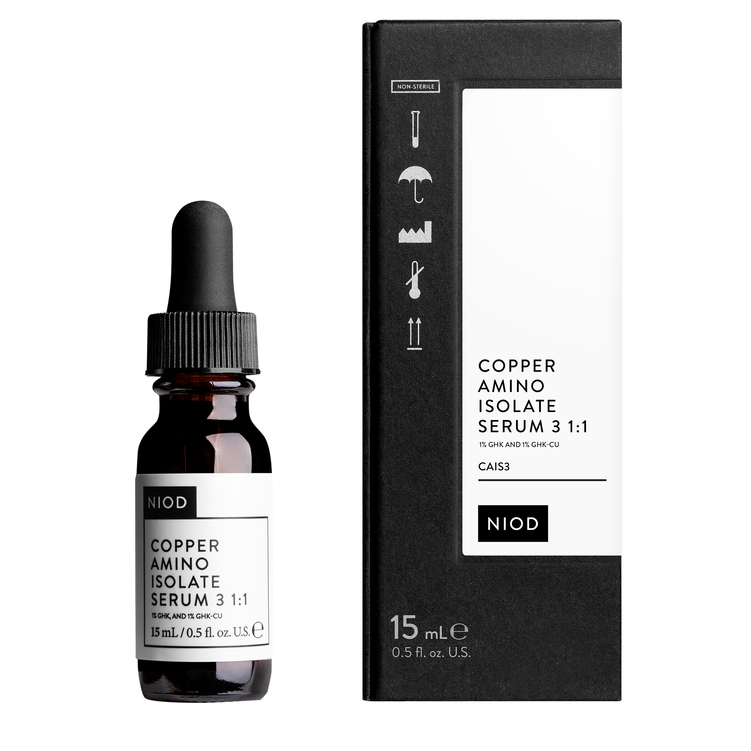 NIOD Copper Amino Isolate Serum 3 1:1 (CAIS) at Socialite Beauty Canada