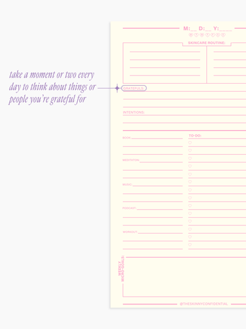 Hot Minute Planner