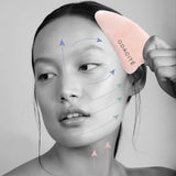 Rose Quartz Crystal Contour Gua Sha