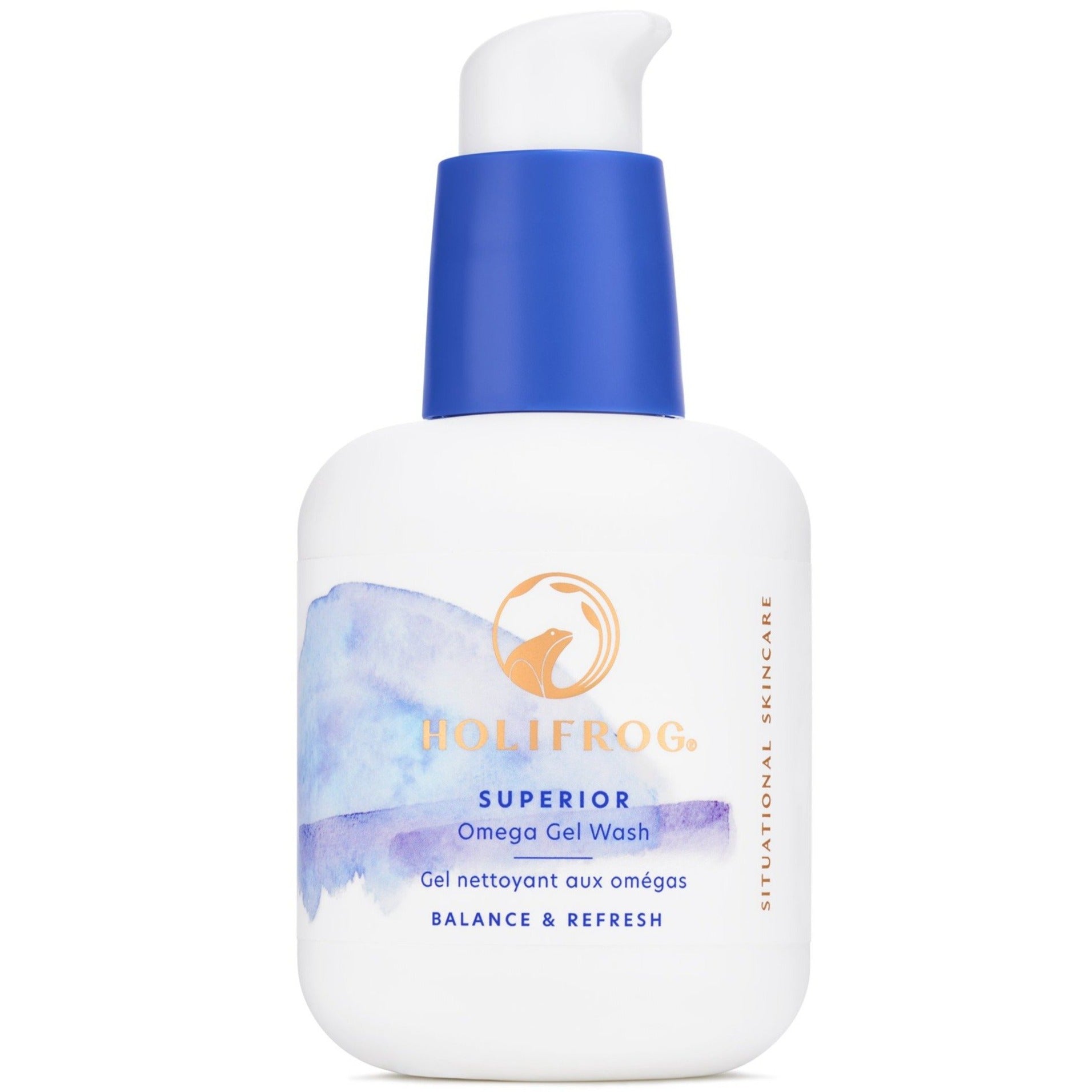 Superior Omega Nutritive Gel Wash by Holifrog available online in Canada at Socialite Beauty.