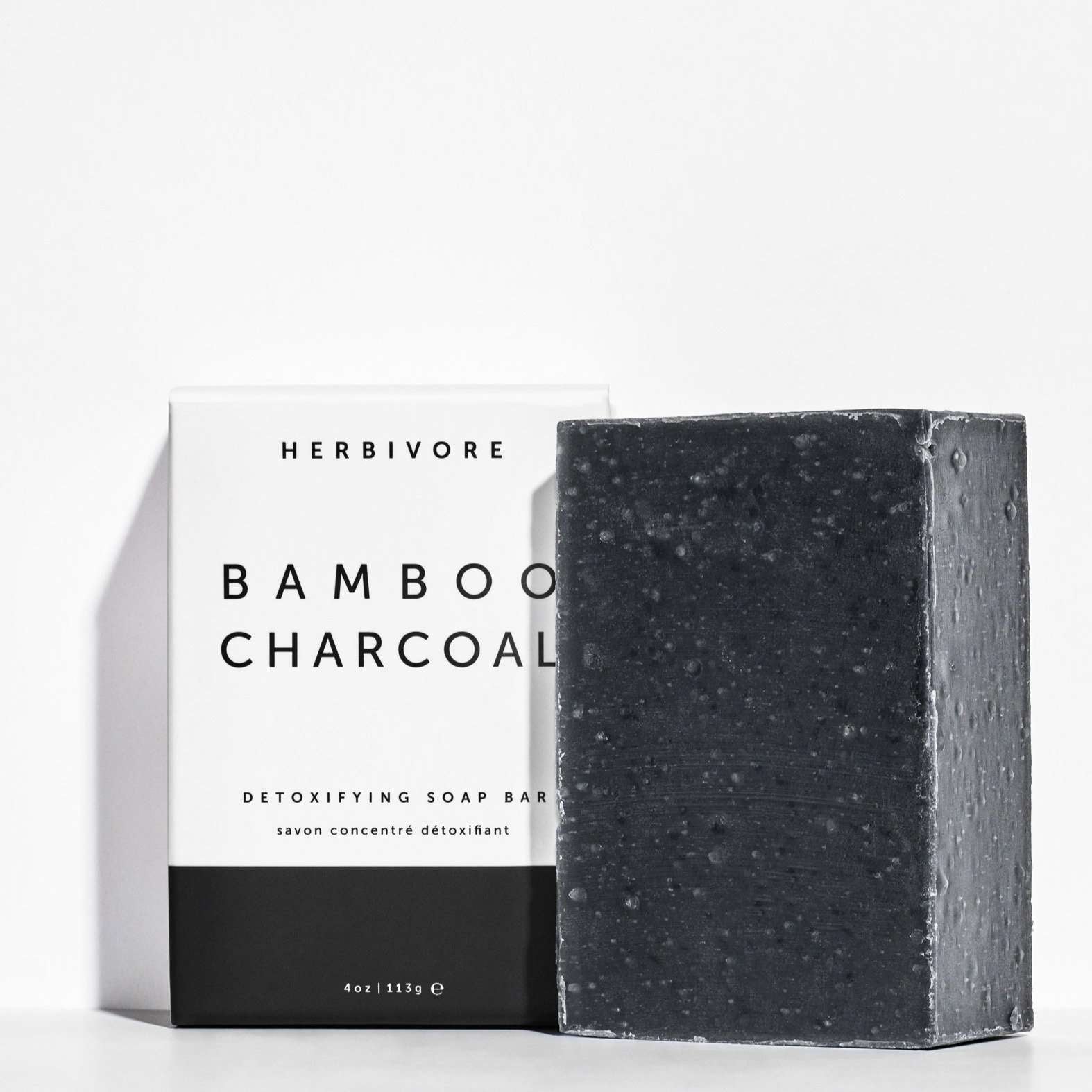 Herbivore Bamboo Charcoal Cleansing Bar Soap at Socialite Beauty Canada