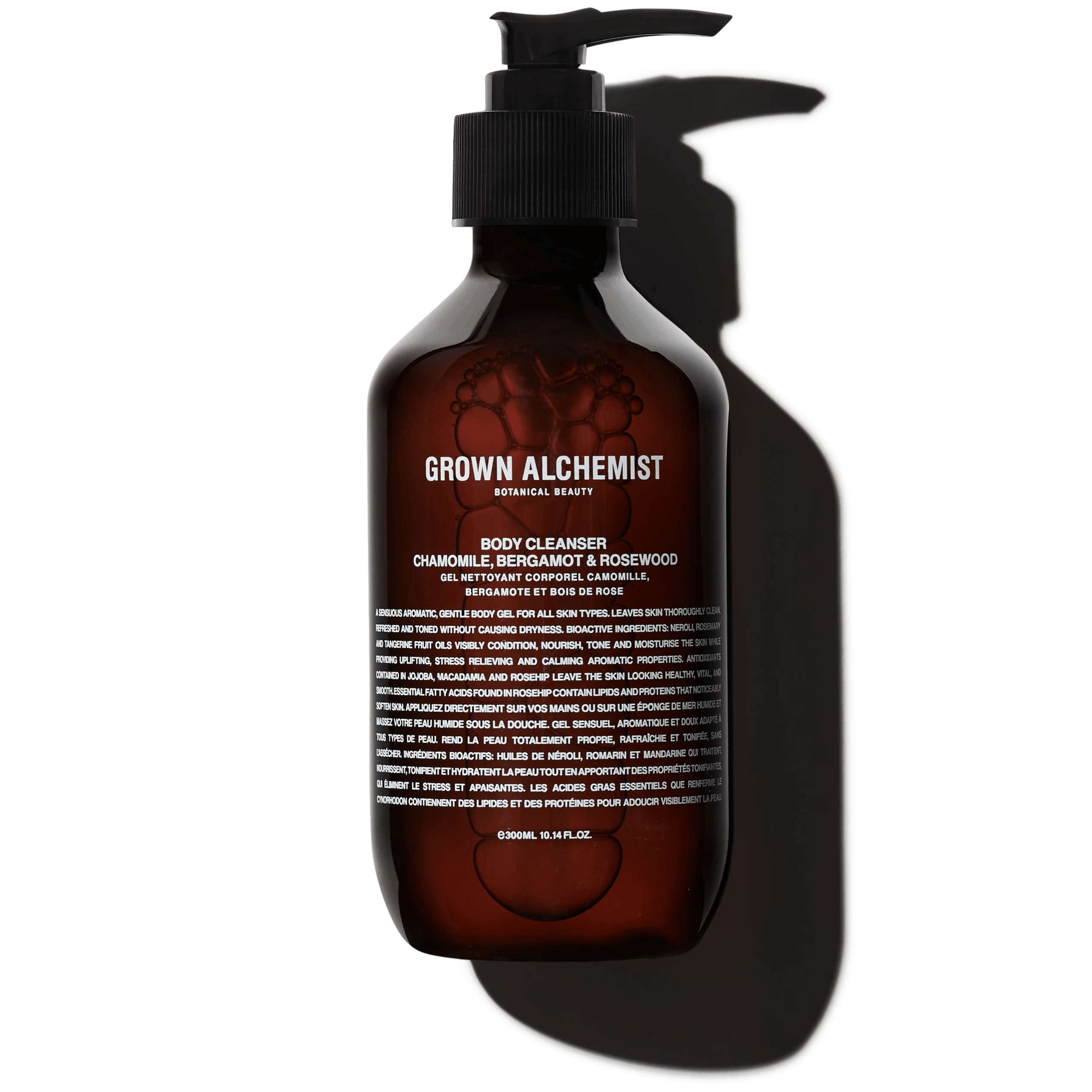 Grown Alchemist Body Cleanser: Chamomile, Bergamot, Rose, 300ml