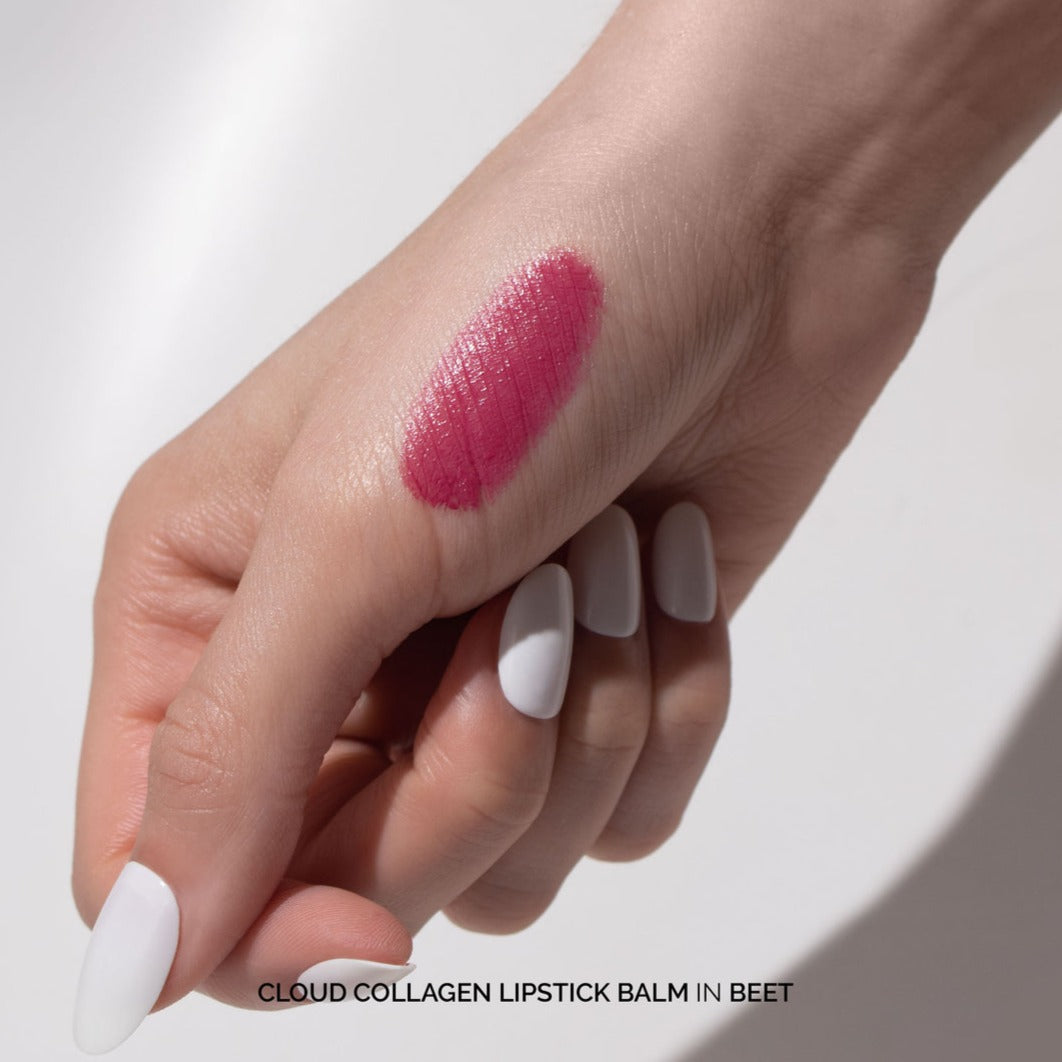 Fitglow Beauty Cloud Collagen Lipstick + Cheek Balm at Socialite Beauty Canada