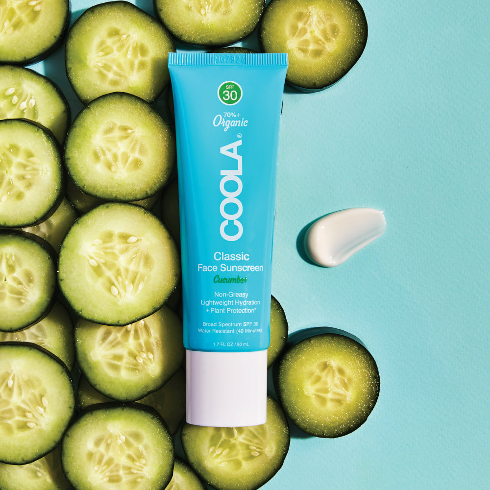 Coola® Classic Face Organic Sunscreen Lotion SPF 30 - Cucumber at Socialite Beauty Canada