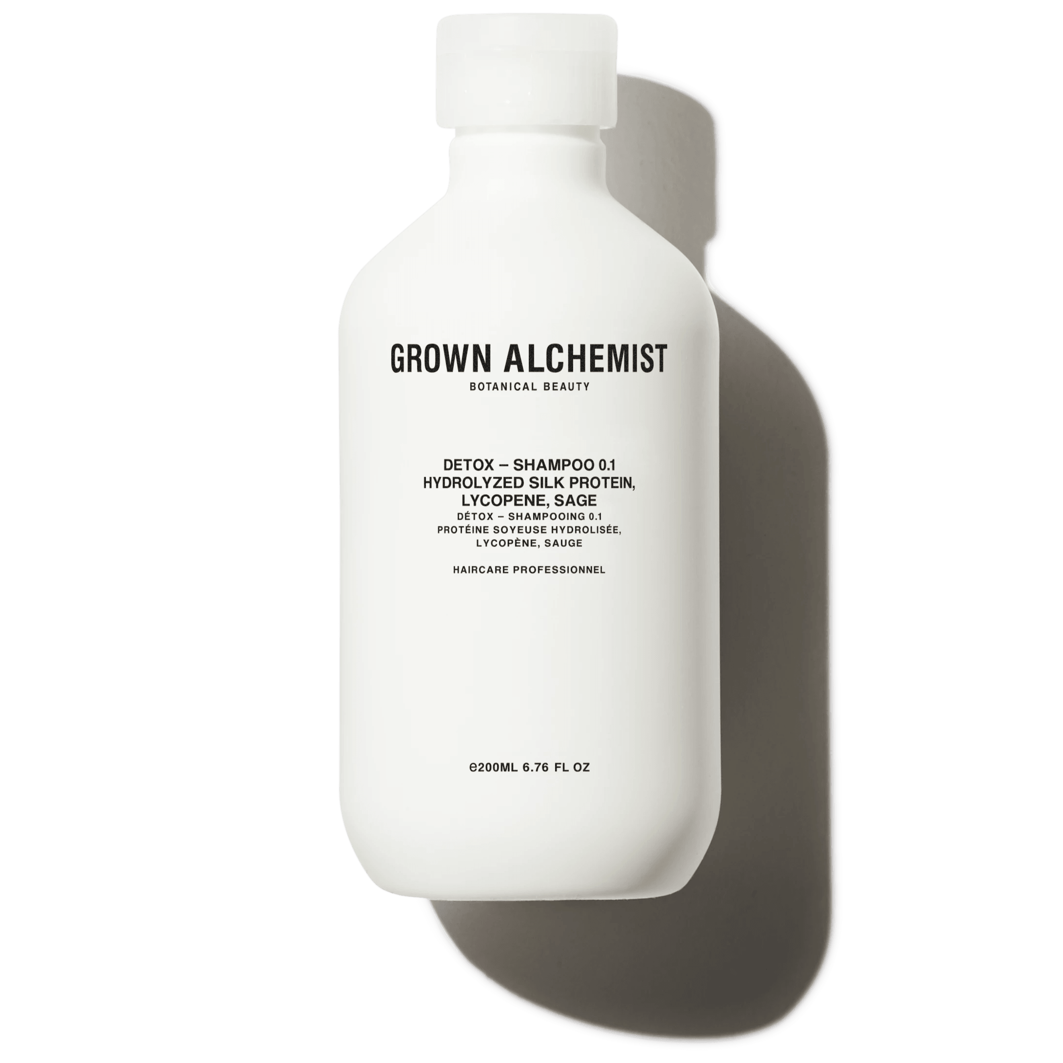 Grown Alchemist Detox - Shampoo 0.1: Hydrolyzed Silk Protein, Lycopene, Sage, 200ml