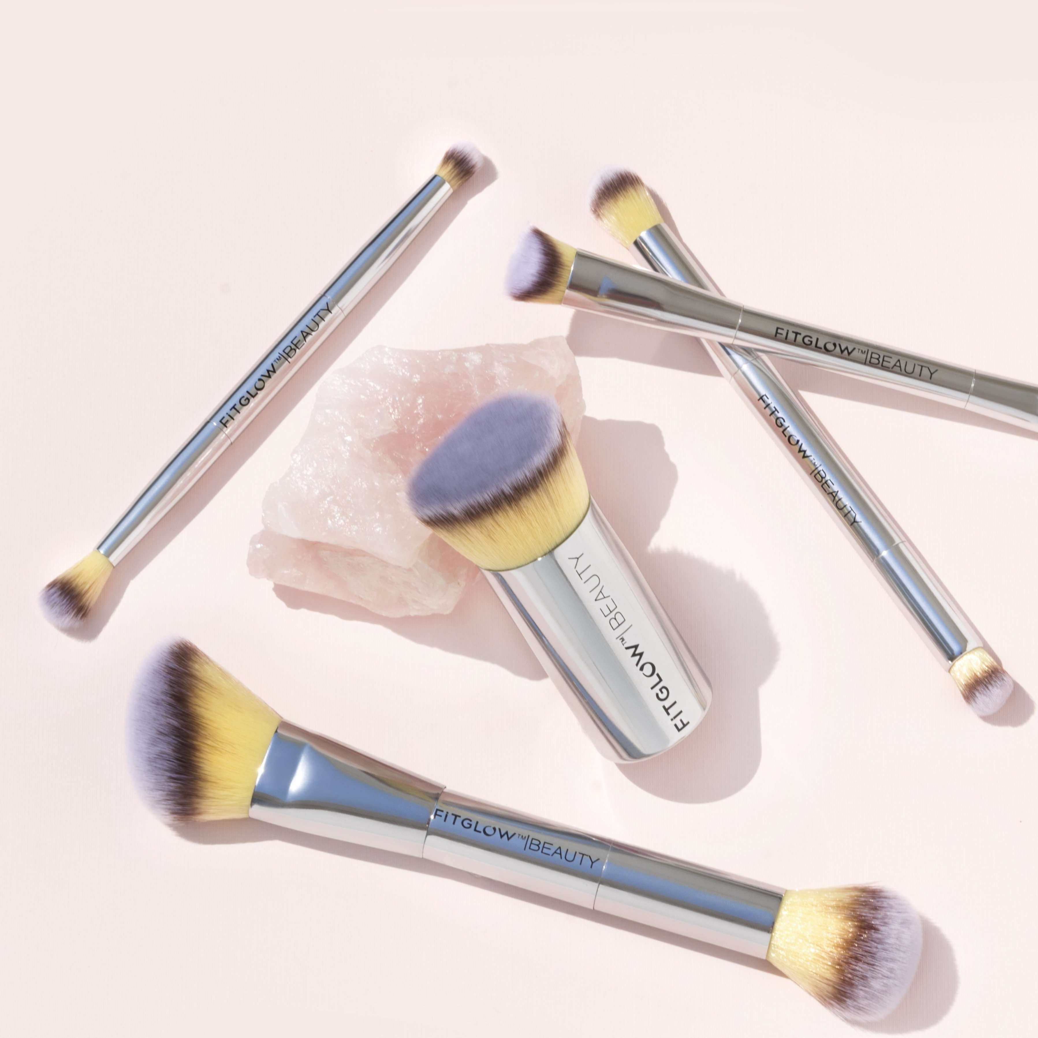 Fitglow Beauty Double Illuminate + Shape Brush at Socialite Beauty Canada