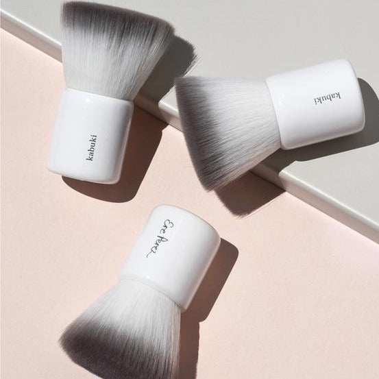 Ere Perez Eco Vegan Kabuki Brush - flat top at Socialite Beauty Canada