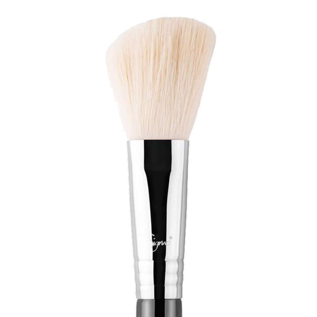 Sigma® Beauty F40 Large Angled Contour Brush, Black/Chrome