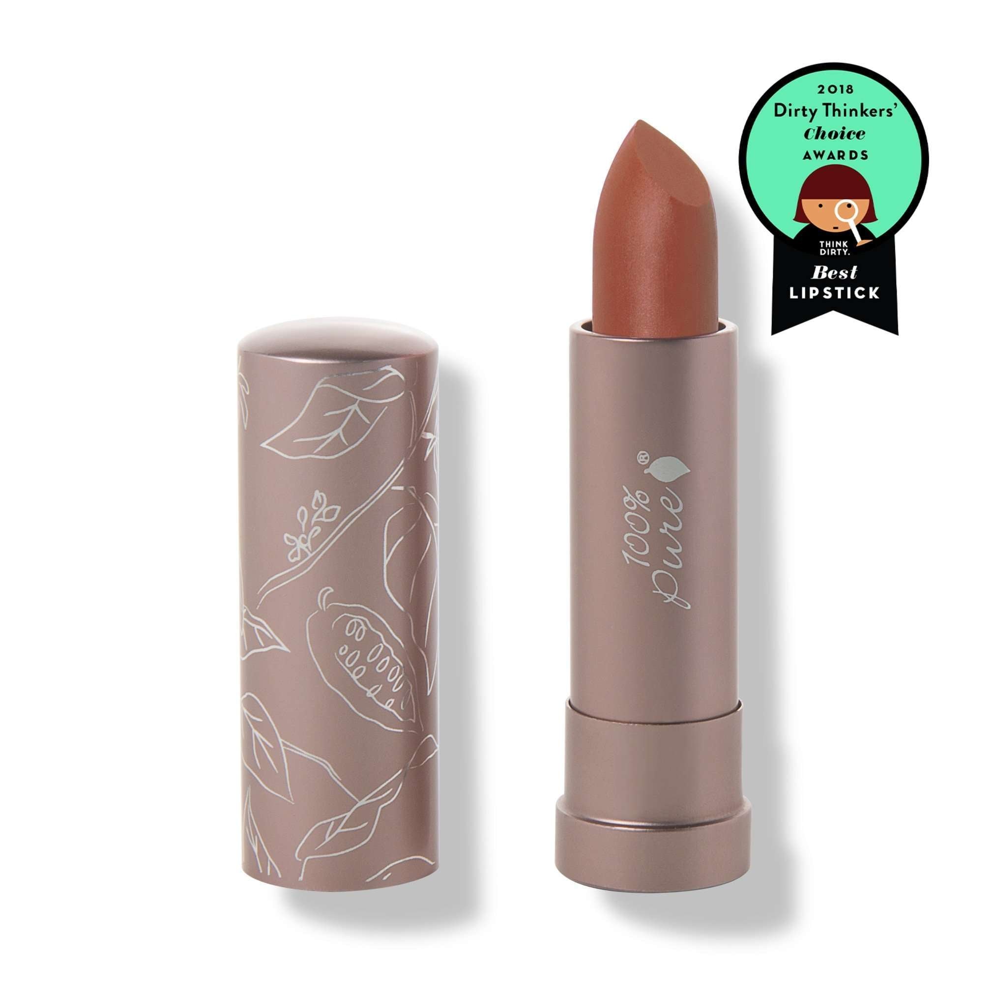 100% Pure® Fruit Pigmented® Cocoa Butter Matte Lipstick, Mojave