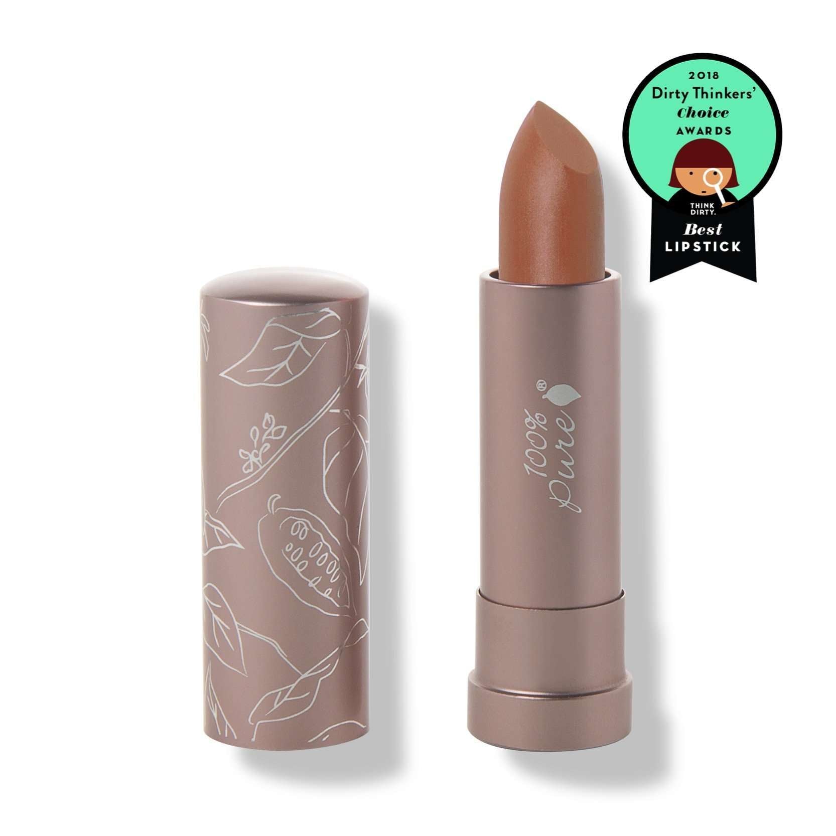 100% Pure® Fruit Pigmented® Cocoa Butter Matte Lipstick, Agave