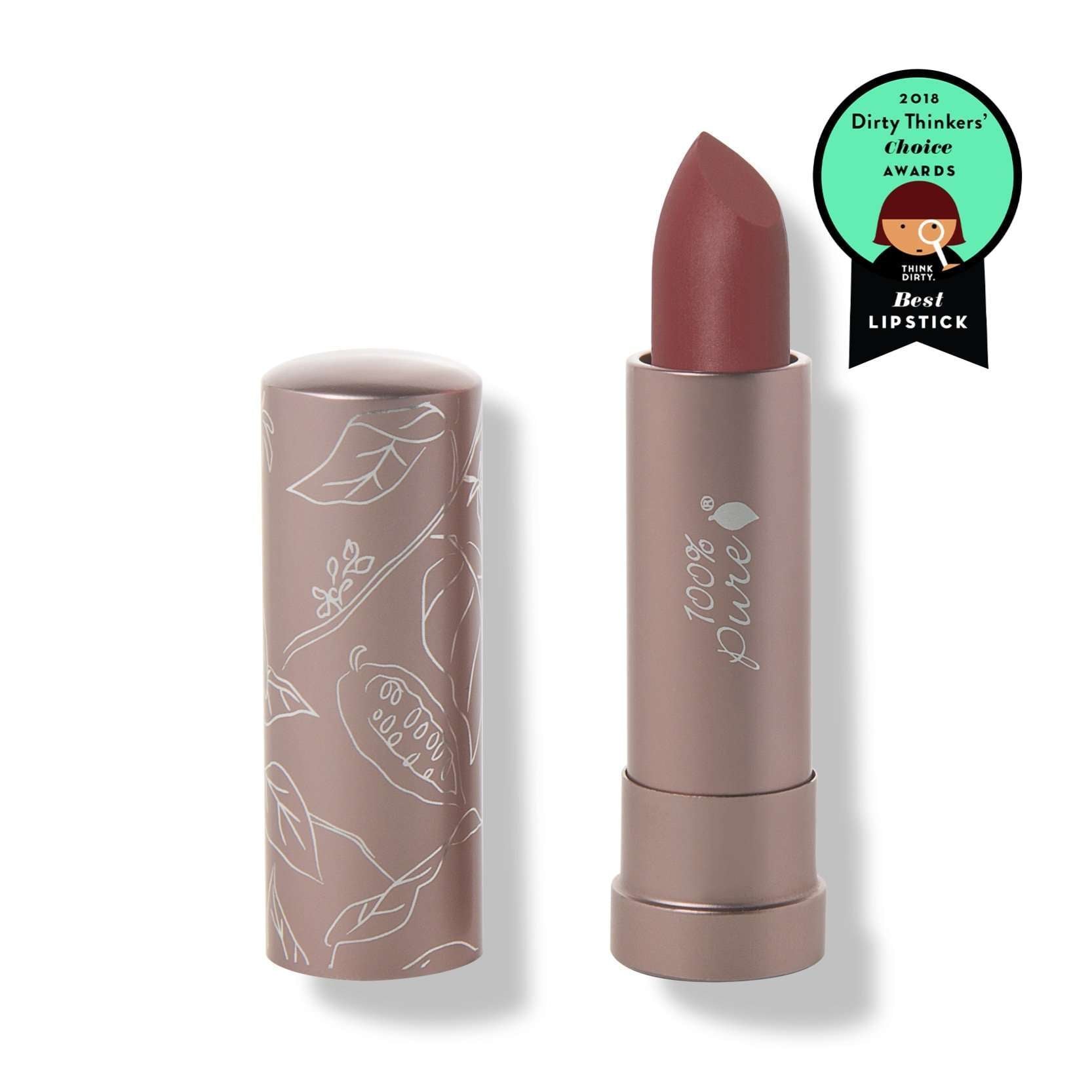 100% Pure® Fruit Pigmented® Cocoa Butter Matte Lipstick, Savanna