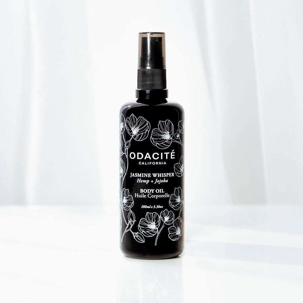 Odacité Jasmine Whisper | Hemp + Jojoba Body Oil at Socialite Beauty Canada