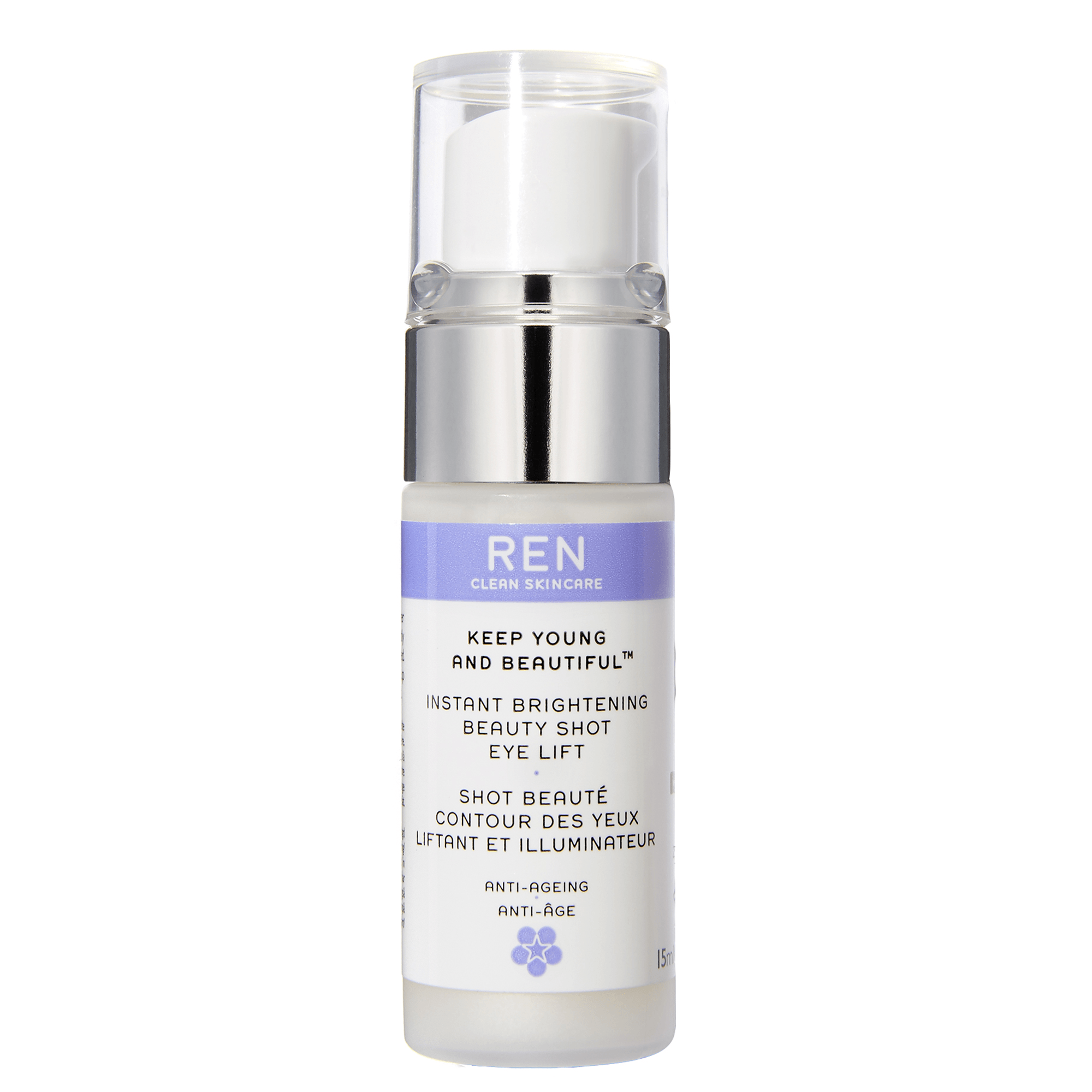 REN Clean Skincare Keep Young And Beautiful™ Instant Brightening Beauty Shot Eye Lift at Socialite Beauty Canada