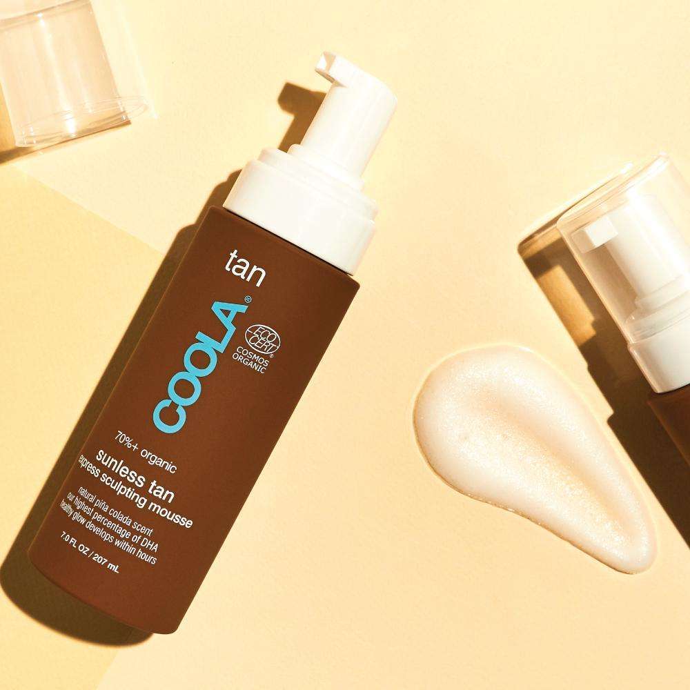 Coola® Organic Sunless Tan Express Sculpting Mousse at Socialite Beauty Canada