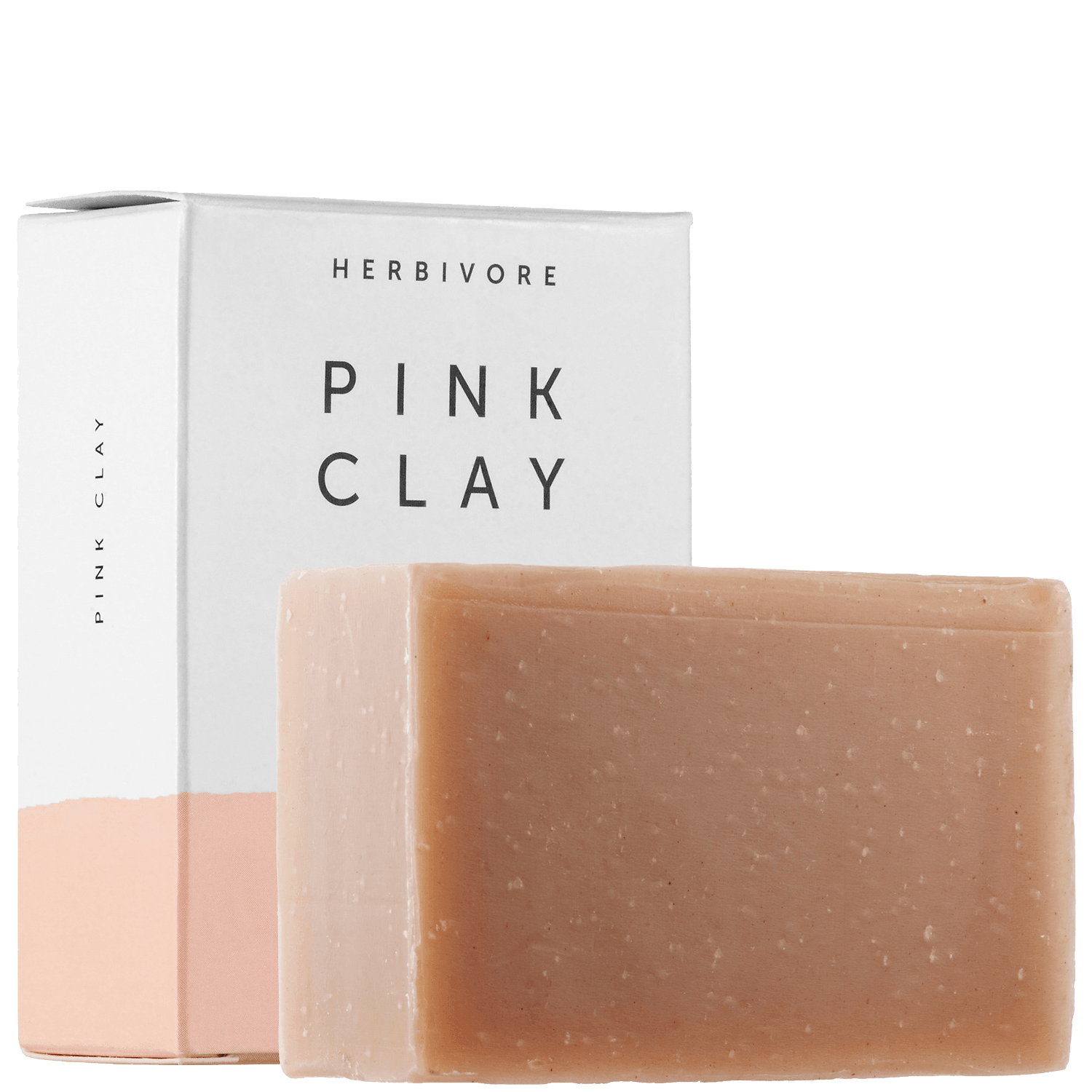 Herbivore Pink Clay Cleansing Bar Soap, Default Title