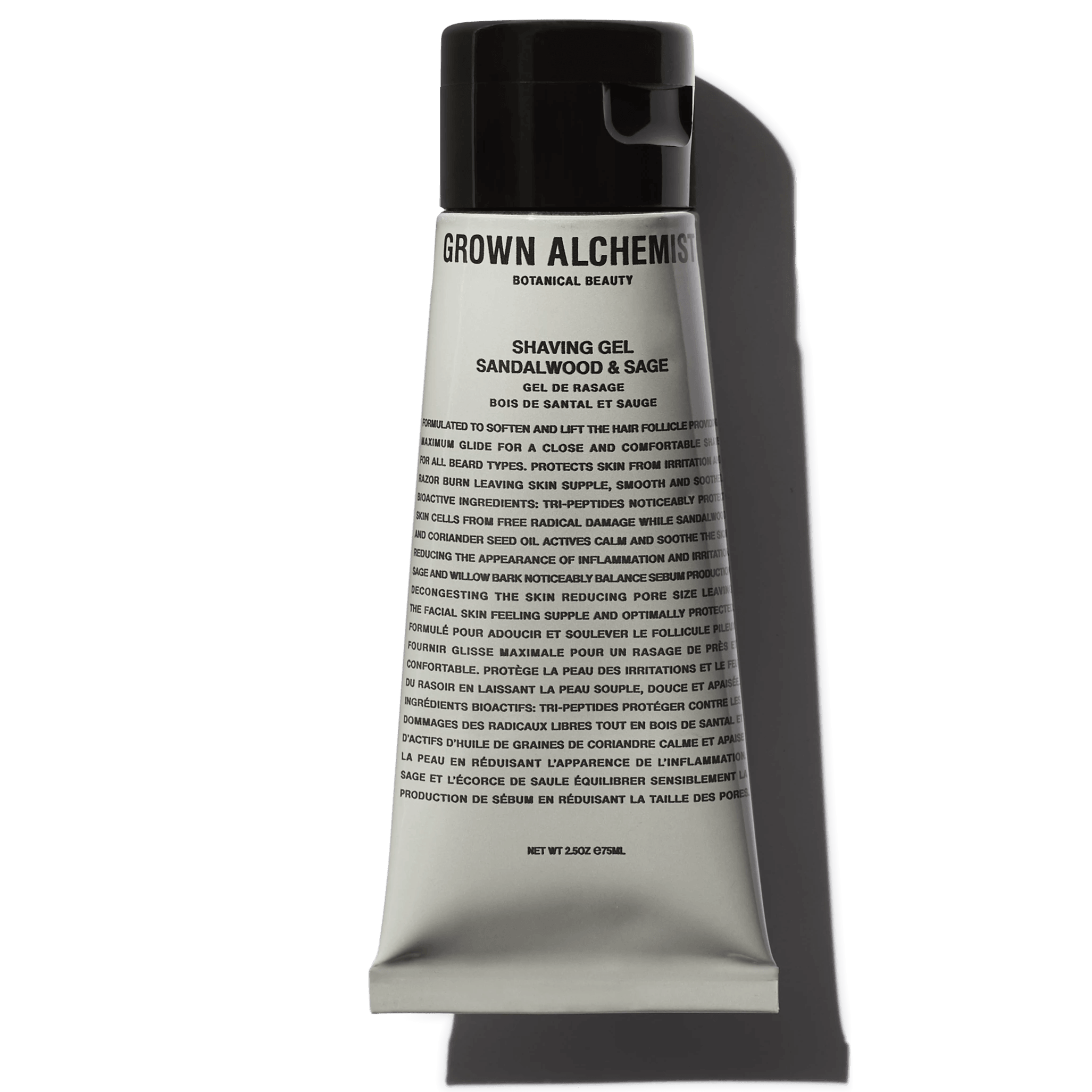 Grown Alchemist Shaving Gel: Sandalwood, Sage at Socialite Beauty Canada