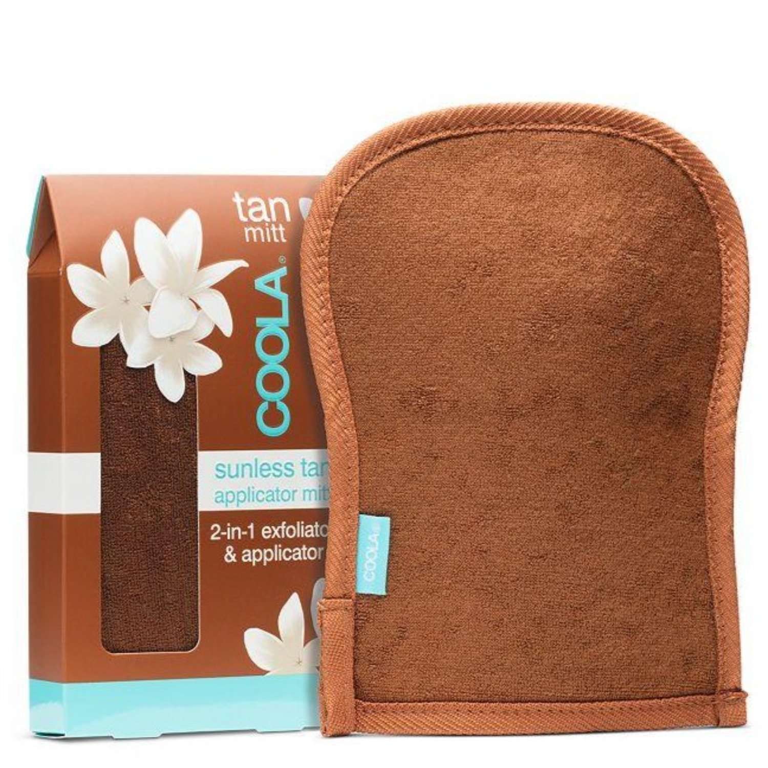 Coola® Sunless Tan 2-in-1 Exfoliator & Applicator Mitt at Socialite Beauty Canada