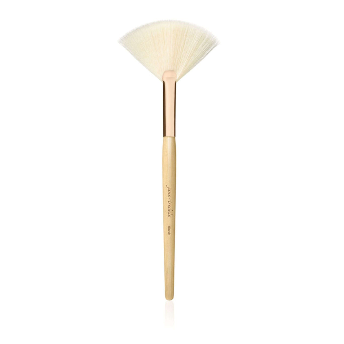 Jane Iredale White Fan Brush for Blush, Highlighter, Powders at Socialite Beauty Canada