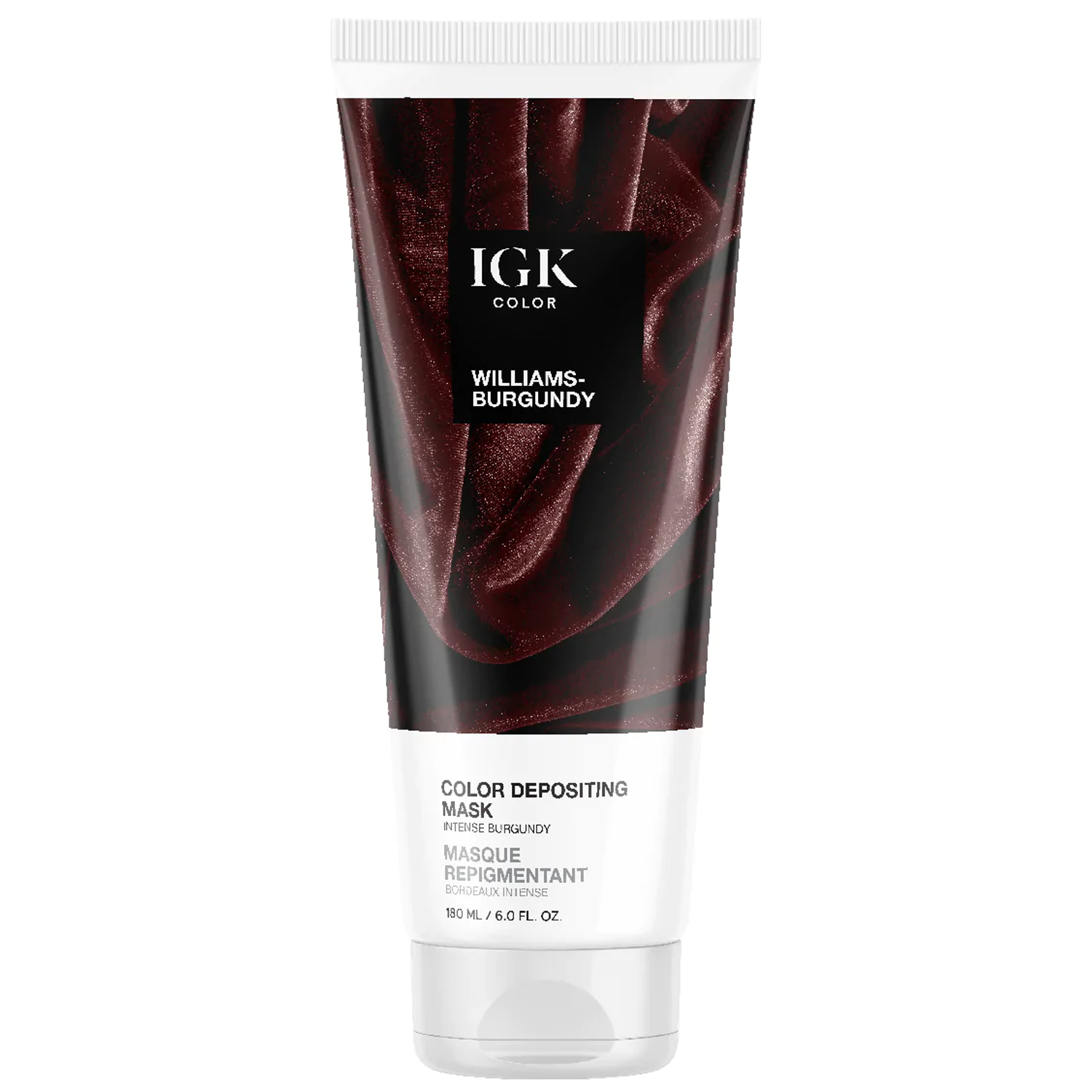 IGK Hair Color Depositing Mask, Williams Burgundy