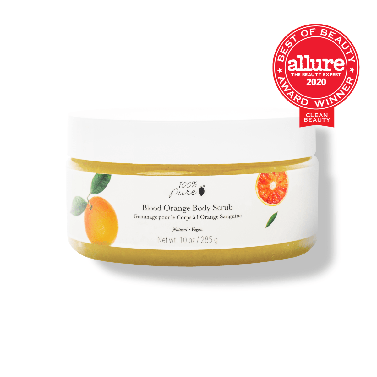 100% PURE® Blood Orange Body Scrub at Socialite Beauty Canada