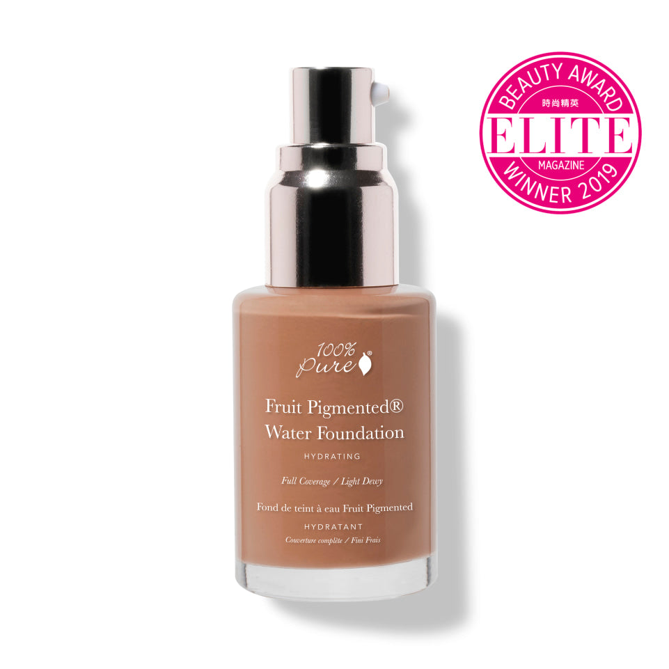 100% PURE® Fruit Pigmented® Full Coverage Water Foundation, Warm 6.0