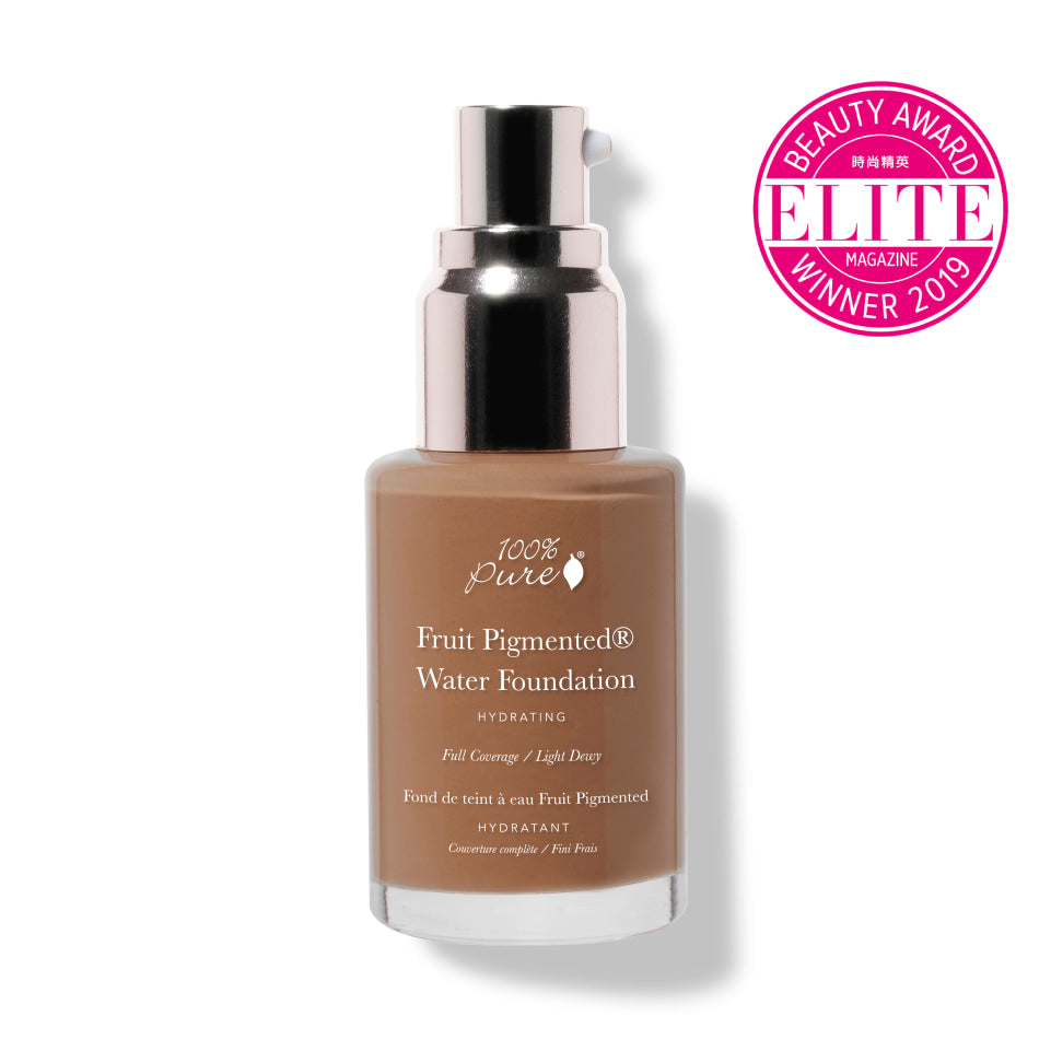 100% PURE® Fruit Pigmented® Full Coverage Water Foundation, Warm 7.0
