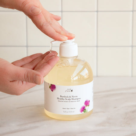 100% PURE® Burdock & Neem Healthy Scalp Shampoo at Socialite Beauty Canada