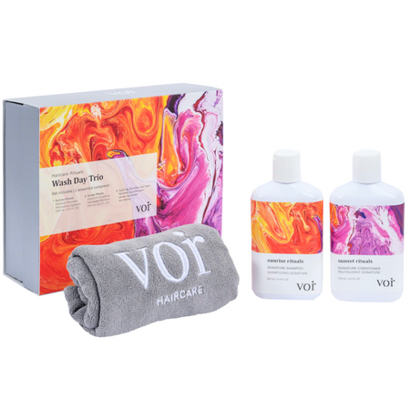 Voir Haircare Wash Day Trio available online in Canada at Socialite Beauty.