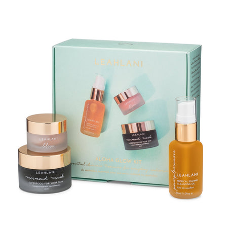 Aloha Glow Kit by Leahlani Skincare available online in Canada at Socialite Beauty.